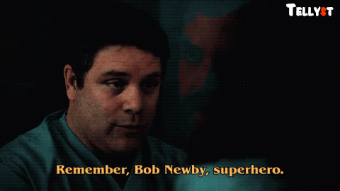 Sean Astin - Bob Newby superhero gif
